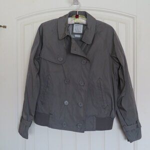 GEOX Respira Grey Jacket Lined Button Down (K487)